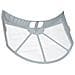 Lint Schermo Fluff Filtro Per Indesit Idv75 Idvl75 Idvl85 Asciugabiancheria - Foto miniatura 1