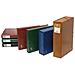Raccoglitore per documenti GRAFOPLAS - Folio - 203,20 mm Larghezza x 330,20 mm Lunghezza Dimensione Foglio - Plastica - Verde - Foto miniatura 1