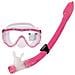 Set Per Immersione E Snorkeling Ct-3 Per Bambini 5-12 Anni, Composto Da Maschera E Tubo, Lente Singola, Rosa - Foto miniatura 1