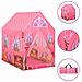 Tenda Da Gioco Per Bambini Rosa Con 250 Palline 69x94x104 Cm - Foto miniatura 9