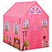 Tenda Da Gioco Per Bambini Rosa Con 250 Palline 69x94x104 Cm - Foto miniatura 10