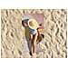 Telo Mare Stampato In Spugna Spiaggia Piscina Disegno Earth Cavallo - Foto miniatura 2