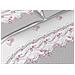 Completo Lenzuola Letto Matrimoniale 100% Cotone Made Italy In Varie Fantasie Fiorate C.n Matrimoniale Flowers Rosa - Foto miniatura 4