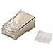 Lvn125419 Cavo Di Collegamento Rj45 Metallico, Trasparente - Foto miniatura 1
