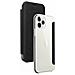 Custodia Per Iphone 11 Pro Funzione Stand Con Portacarte Integrato, Nero Transparente - Foto miniatura 1