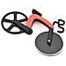Rotella Tagliapizza Per Bicicletta, Coltello Per Pizza In Acciaio Inox Modelb - Foto miniatura 2