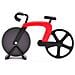 Rotella Tagliapizza Per Bicicletta, Coltello Per Pizza In Acciaio Inox Modelb - Foto miniatura 3