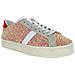 Scarpe Italiane Da Donna Hill Double In Pelle Rosa Glitterata 36 - Foto miniatura 1
