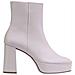 Nora Booties Stivaletti Pelle Scarpe Donna Beige Eu 39, 6-106900 0500 - Foto miniatura 1