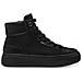 High Sneaker Sneakers Pelle Scarpe Donna Nero Eu 39, 1-25203-42 003 - Foto miniatura 1