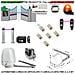 Cancello Automatico Kit Motore A Braccio Articolato 220/24 V Anta Da 0,5 A 2,5 Mt Elettroserratura Accendiluci 6 Radio - Foto miniatura 1