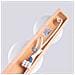 Lampada Da Soffitto Bulbo 3 In Legno Naturale Sl. 1684 - Moderno Lampada Da Soffitto Legno Naturale /bianco 16x46x12 Cm - Foto miniatura 7