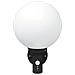 Lampada da Parete Esterno con Sensore Nera Acciaio Inossidabile IP44 - Foto miniatura 4