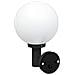 Lampada da Parete Esterno con Sensore Nera Acciaio Inossidabile IP44 - Foto miniatura 6