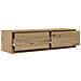 Mobile TV  in rovere artigianale 100x31x25,5 cm in legno ingegnerizzato - Foto miniatura 5
