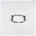 Custodia Con Cornice In Metallo Per Redmi Watch 5 - 20 Mm Silver - Foto miniatura 4