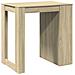 Tavolo da Bar Rovere Sonoma 102x70x103,5 cm in Truciolato - Foto miniatura 7