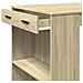 Tavolo da Bar Rovere Sonoma 102x70x103,5 cm in Truciolato - Foto miniatura 8