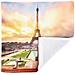 Set Di 2 Copricuscini 40x40 Cm Design Moderno Torre Eiffel - Foto miniatura 4