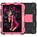Custodia Per Ipad Air 4 10.9” Con Supporto E Alloggiamento Per Stilo Rosa - Foto miniatura 2