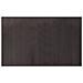 Tappeto Rettangolare Marrone Scuro 60x100 cm in Bambù - Foto miniatura 1