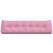 Cuscino per Schiena Rosa 180 x 24 x 50 cm Tessuto - Foto miniatura 6