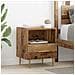 Comodino Marrone 40 x 35 x 47,5 cm Legno multistrato - Foto miniatura 2