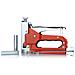 Zszywacz Metallico Regolabile Red Killer - Magazzino 115 Punti | Set Con Cacciavite Angolare E 10 Bit | Lavori Di Montaggio E Decorazione - Foto miniatura 2
