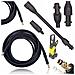 Tubo Alta Pressione 10m Click-click Compatibile Con Idropulitrice Kärcher K2-k7 - Nylon Resistente, 180 Bar, 60°c, Set Con Lancia Vario - Foto miniatura 1