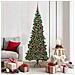 Albero di Natale Artificiale Angolare con 300 LED Verde 180 cm - Foto miniatura 2