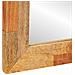 Specchio da bagno Rovere artigianale 50 x 70 x 2,5 cm - Foto miniatura 5