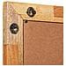 Specchio da bagno Rovere artigianale 50 x 70 x 2,5 cm - Foto miniatura 6