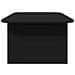 Tavolino da salotto Nero 93 x 53 x 33 cm Legno multistrato - Foto miniatura 6