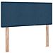 Letto con contenitore e materasso con testiera Blu 120 x 190 cm - Foto miniatura 9
