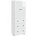 Set di armadi 2 pcs 66 x 34,5 x 90 cm Legno ingegnerizzato - Foto miniatura 1