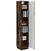 Set di armadi 2 pcs Rovere Fumo Legno ingegnerizzato - Foto miniatura 2