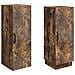 Set di armadi 2 pcs Rovere Fumo Legno ingegnerizzato - Foto miniatura 3