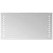 Specchio da bagno LED Trasparente 40 x 20 cm vetro temperato - Foto miniatura 1