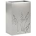 Vaso da giardino Argento 50 x 30 x 75 cm Acciaio Inox - Foto miniatura 1