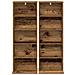 Mobile per CD 2 pz Legno di quercia 33 x 23,5 x 97,5 cm - Foto miniatura 6