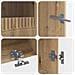 Mobile TV LED a 5 pezzi Rovere Artigianale Legno ingegnerizzato - Foto miniatura 3