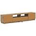 Mobile TV LED a 5 pezzi Rovere Artigianale Legno ingegnerizzato - Foto miniatura 8