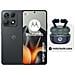 Edge 70 Max 5G 256GB 8GB Ram Display 6.52" Amoled 144Hz max Main Camera 50+8MP Selfie 32MP Dual nanoSim Android 16 Snapdragon 8 Gen5 7100mAh Pantone Dark Shadow + Moto Buds 2 Plus (pack) - Foto miniatura 1