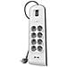 Presa Filtrata Multipla Protezione Sovraccorenti 8 Prese 2 Porte USB Sorge Plus BSV804VF2M-EU - Foto miniatura 2