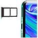 Slot Scheda Sim E Nano Memory Huawei P30 Pro Pezzo Di Ricambio Compatibile Blu - Foto miniatura 3