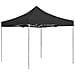 Gazebo Professionale Pieghevole in Alluminio 3x3 m Antracite - Foto miniatura 1