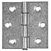 Conf. 2 Cerniere Piane Quadre Perno Fisso 50x50 Mm Acciaio - Foto miniatura 1
