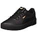 Puma Carina L, Scarpe Da Ginnastica Donna, Nero Nero Nero Team Gold, 37.5 Eu - Foto miniatura 1