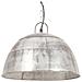 Lampada A Sospensione Vintage 25 W Argento Rotonda 41 Cm E27 - Foto miniatura 2