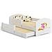 Luk Ii 160x80 Letto Matrimoniale Per Bambini Princess With Unicorn - Foto miniatura 1